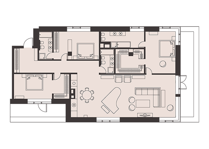 ЖК «Резиденция МОНЭ», Москва | Клубный дом «Резиденция МОНЭ» на 2-й Звенигородской, AB Development